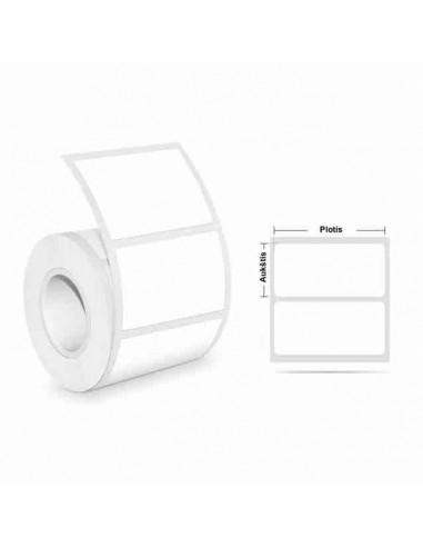 Thermo Ecco adhesive labels 38 x 25mm...