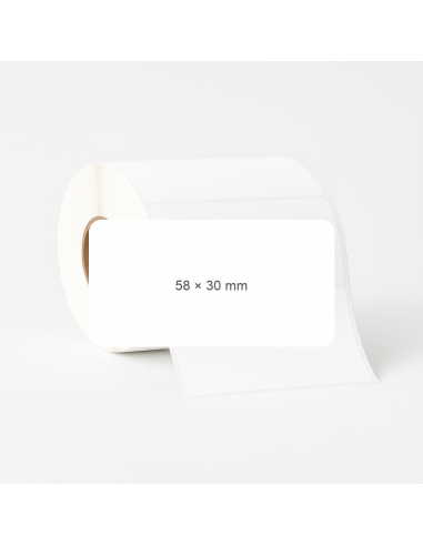 Thermo Ecco 58 x 30mm self-adhesive...