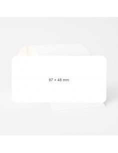Lipnios etiketės 97x48mm Vellum (1 rulonas - 1000vnt.)
