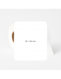 Adhesive labels 54x64mm....