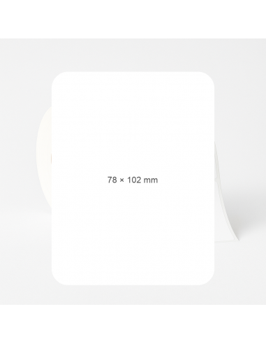 Adhesive labels 78x102mm. Thermo....