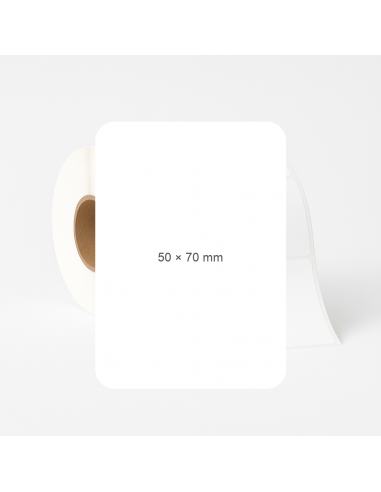 Adhesive labels 50x70mm. Thermo....