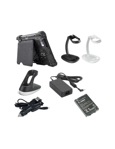 Zebra charging station, 1 slot