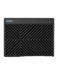 Advantech UBX-110K, SFF Box PC, USB, USB-C, RS232, BT, Ethernet, Wi-Fi, Intel Core i3, Win. 10, black, red
