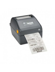 Lipdukų spausdintuvas Zebra ZD421c, cartridge, 8 dots/mm (203 dpi), RTC, EPLII, ZPLII, USB, USB Host, BT (BLE), Ethernet, grey