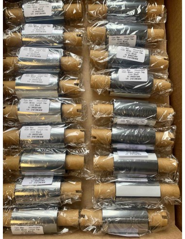 Karboninė juosta 56mm74m Wax