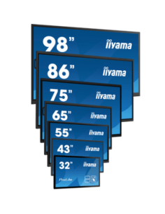 iiyama ProLite IDS, 165 cm (65''), infrared, 4K, USB, USB-C, RS232, Ethernet, Wi-Fi, Android, kit (USB), black