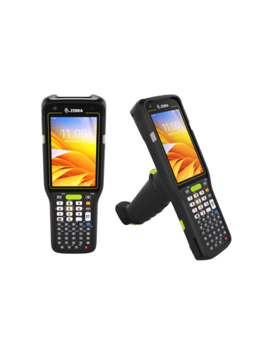 Zebra MC3450 Expanded, 2D, SE4770, 10.5 cm (4), num., GPS, Gun, IST, hot-swap, USB-C, BT, Wi-Fi (Wi-Fi), 5G, NFC, Android, GMS