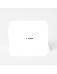 Thermo Ecco adhesive labels 67 x 62mm (price per box)